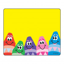 T-68013 - Name Tags Colorful Crayons 36/Pk in Name Tags