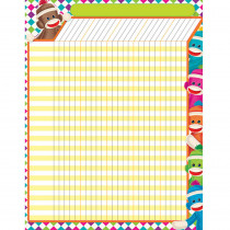 T-73375 - Sock Monkeys Incentive Chart in Incentive Charts