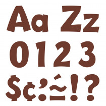 T-79745 - Chocolate 4In Playful Combo Ready Letters in Letters