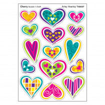 T-83037 - Artsy Heartsy/Cherry Shapes Stinky Stickers in Stickers