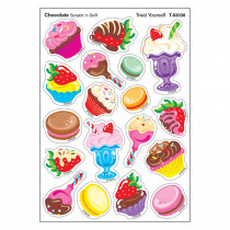 T-83038 - Treat Yourself/Choc Shapes Stinky Stickers in Stickers