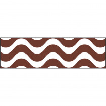 T-85337 - Wavy Chocolate Bolder Borders in Border/trimmer