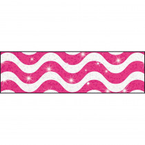 T-85412 - Wavy Pink Sparkle Plus Bolder Borders in Border/trimmer