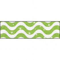 T-85413 - Wavy Lime Sparkle Plus Bolder Borders in Border/trimmer