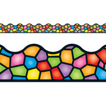 T-92136 - Stained Glass Terrific Trimmer in Border/trimmer