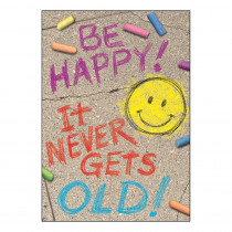T-A67088 - Be Happy It Never Gets Old Poster in Motivational