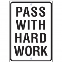 T-A67257 - Pass With Hard Work Lp Large Poster in Motivational