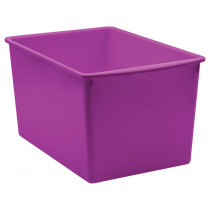 Purple Plastic Multi-Purpose Bin - TCR20426 | Teacher Created Resources | Storage Containers