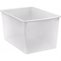 Plastic Multi-Purpose Bin, Clear - TCR20454 | Teacher Created Resources | Storage Containers