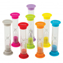 TCR20697 - Small Sand Timers Combo 8 Pk in Timers