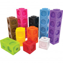 Numbers and Shapes Connecting Cubes, Set of 100 - TCR20708 | Teacher Created Resources | Manipulative Kits
