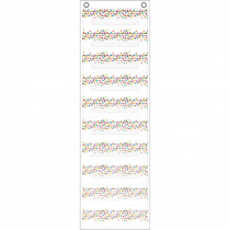 TCR20843 - File Storage Pocket Chart Confetti in Storage