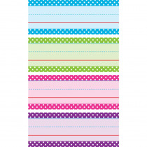TCR20867 - Bright Polka Dots Word Strips in Sentence Strips