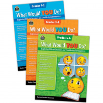 What Would YOU Do? Set of 3 - TCR2088565 | Teacher Created Resources | Self Awareness