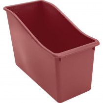 Plastic Book Bin, Deep Rose - TCR20978 | Teacher Created Resources | Storage Containers