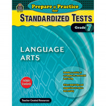 TCR2897 - Prepare & Practice For Standardized Tests Language Arts Gr 7 in Language Arts