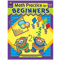 TCR3115 - Math Practice For Beginners in Activity Books