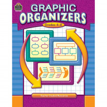 TCR3208 - Graphic Organizers Gr 4-8 in Graphic Organizers