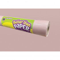 Light Mauve Better Than Paper Bulletin Board Roll, 4' x 12', Pack of 4 - TCR32447 | Teacher Created Resources | Bulletin Board & Kraft Rolls