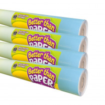 Better Than Paper Bulletin Board Roll, Agua and Lime Color Wash, 4-Pack - TCR32451 | Teacher Created Resources | Bulletin Board & Kraft Rolls