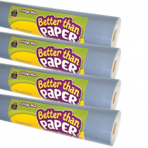 Better Than Paper Bulletin Board Roll, Cottage Blue, 4-Pack - TCR32468 | Teacher Created Resources | Bulletin Board & Kraft Rolls