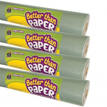 Better Than Paper Bulletin Board Roll, Sage Green, 4-Pack - TCR32469 | Teacher Created Resources | Bulletin Board & Kraft Rolls