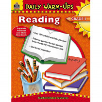 TCR3489 - Daily Warm-Ups Reading Gr 3 in Cross-curriculum Resources
