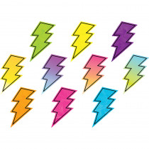 Brights 4Ever Lightning Bolts Accents, Pack of 30 - TCR3927 | Teacher Created Resources | Accents