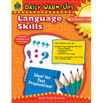 TCR3993 - Daily Warm Ups Language Skills Gr 3 in Activities