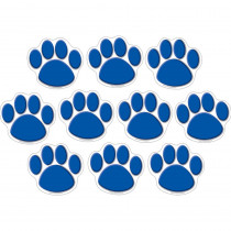TCR4275 - Accents Blue Paw Prints in Accents
