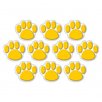TCR4645 - Gold Paw Prints Accents in Accents