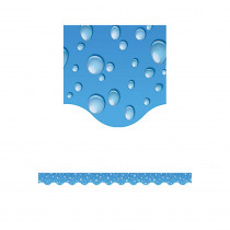 TCR4768 - Wy Waterdrops Scalloped Border Trim in Border/trimmer