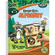 Ranger Rick Power Pen Learning Book: Alphabet - TCR6005 | Teacher Created Resources | Letter Recognition