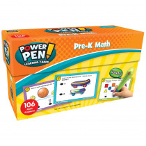 Power Pen Learning Cards: Math Grade PreK - TCR6009 | Teacher Created Resources | Flash Cards