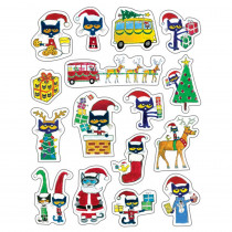Pete the Cat Christmas Stickers, Pack of 120 - TCR62023 | Teacher Created Resources | Holiday/Seasonal