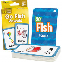 Go Fish Vowels Flash Cards - TCR62049 | Teacher Created Resources | Phonics