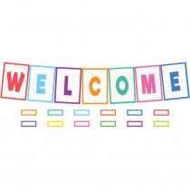 Colorful Welcome Bulletin Board - TCR6592 | Teacher Created Resources | Deco: Bulletin Boards