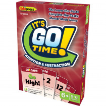 It's GO Time!: Addition & Subtraction - TCR66108 | Teacher Created Resources | Card Games