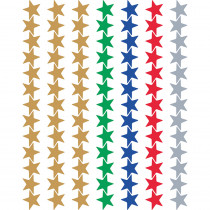 TCR6644 - Asstd Foil Stars Valupak Stickers in Stickers