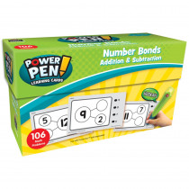 Power Pen Learning Cards: Number Bonds - Addition & Subtraction - TCR6720 | Teacher Created Resources | Flash Cards