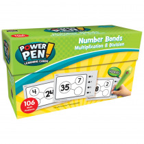 Power Pen Learning Cards: Number Bonds - Multiplication & Division - TCR6721 | Teacher Created Resources | Flash Cards