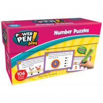Power Pen Play: Number Puzzles, Grade 2-3 - TCR6723 | Teacher Created Resources | Flash Cards