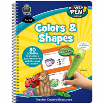 TCR6895 - Power Pen Learning Book Colors And Shapes in Activity Books