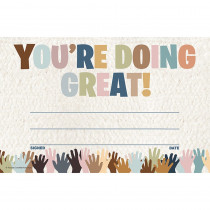 Everyone is Welcome You're Doing Great! Awards, Pack of 30 - TCR7136 | Teacher Created Resources | Awards