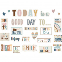 Everyone is Welcome Today is a Good Day Mini Bulletin Board Set - TCR7163 | Teacher Created Resources | Classroom Theme