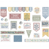 Classroom Cottage Mini Bulletin Board Set, 23 Pieces - TCR7174 | Teacher Created Resources | Classroom Theme