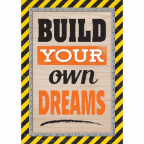Build Your Own Dreams Positive Poster - TCR7431 | Teacher Created Resources | Motivational