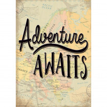 Adventure Awaits Positive Poster - TCR7432 | Teacher Created Resources | Motivational