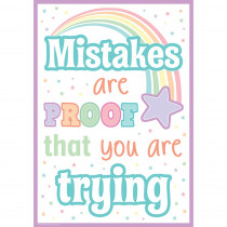 Mistakes Are Proof That You Are Trying Positive Poster - TCR7477 | Teacher Created Resources | Motivational