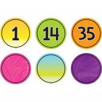 Brights 4Ever Numbers Magnetic Accents, Pack of 42 - TCR77059 | Teacher Created Resources | Letters